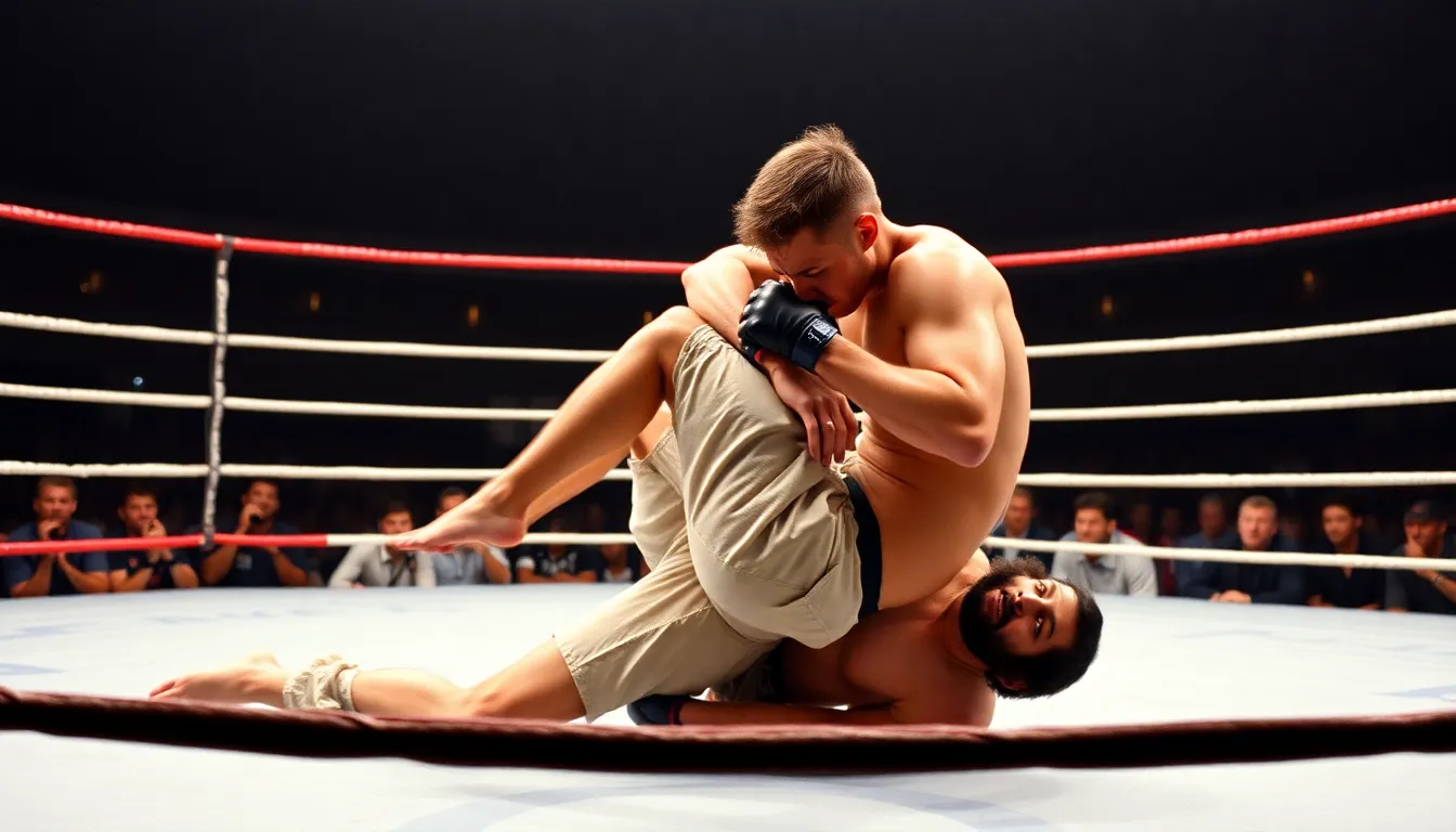 BJJ Wettkampf Szene