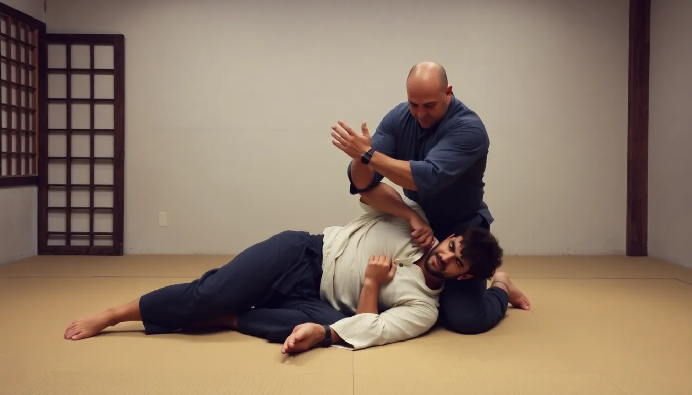 Die Gracie Familie trainiert BJJ
